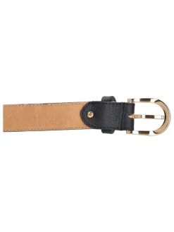 Leren riem zwart