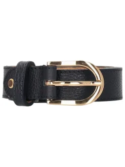Leren riem zwart