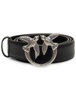 Leren riem zwart