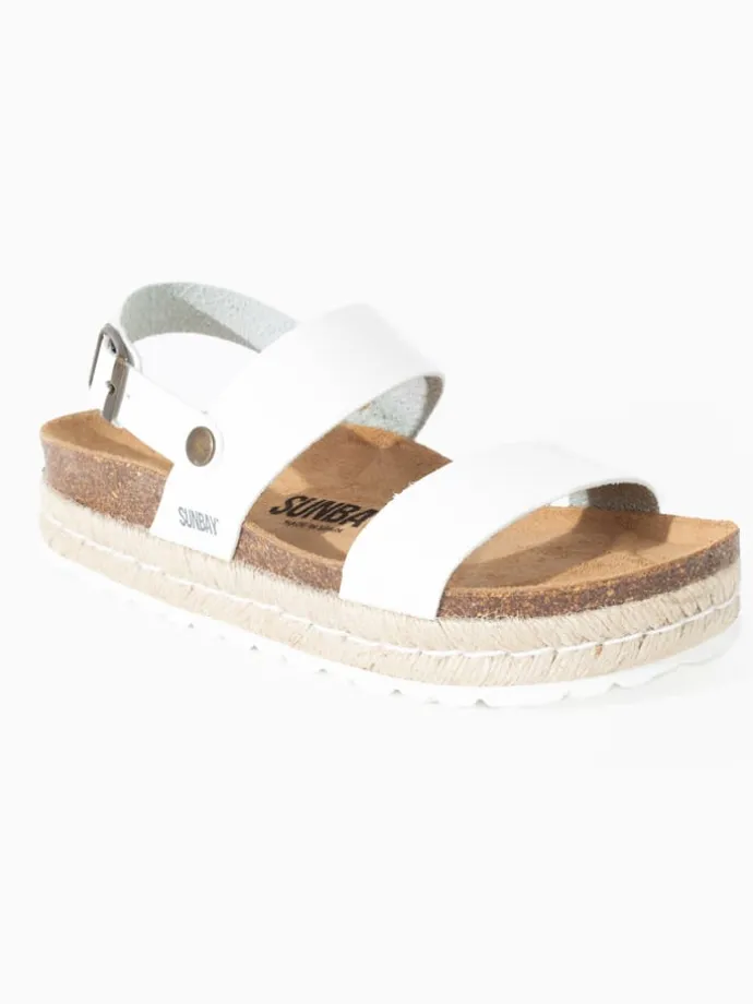 Leren sandalen "Kalmie" wit