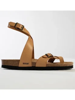 Leren sandalen 