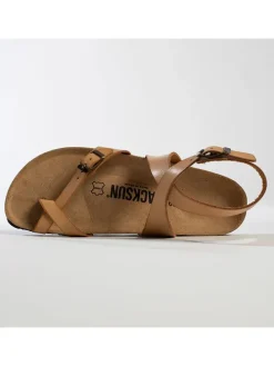 Leren sandalen 