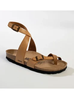Leren sandalen 