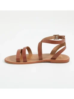 Leren sandalen 
