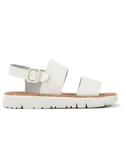 Leren sandalen wit