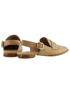 Leren slingballerina's 