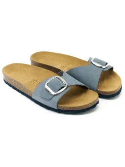 Leren slippers 
