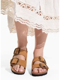 Leren slippers