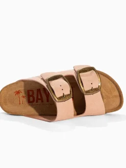 Leren slippers