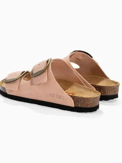 Leren slippers
