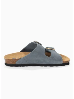 Leren slippers 