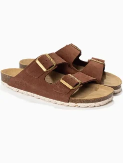 Leren slippers