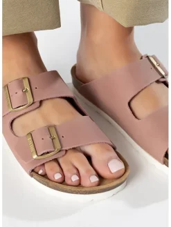 Leren slippers 