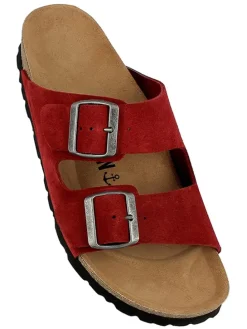 Leren slippers