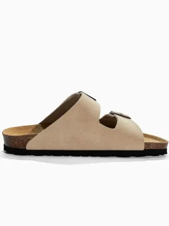 Leren slippers 