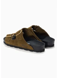 Leren slippers 