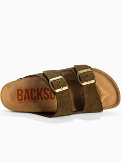 Leren slippers 