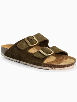 Leren slippers 