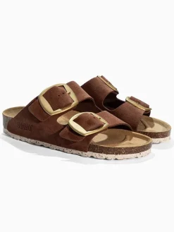 Leren slippers 