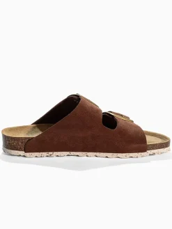 Leren slippers 