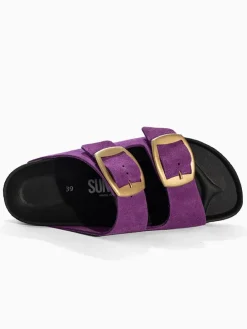 Leren slippers