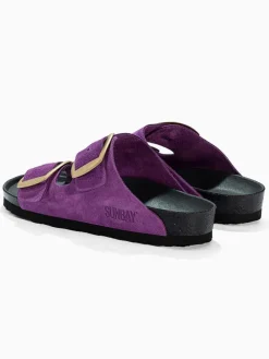 Leren slippers