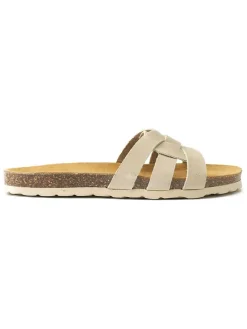 Leren slippers 