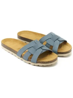 Leren slippers 