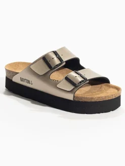 Leren slippers 
