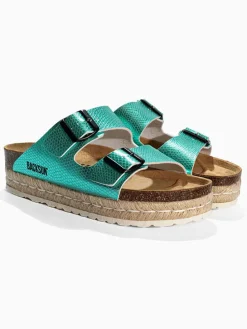 Leren slippers