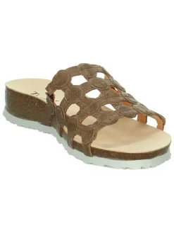 Leren slippers 