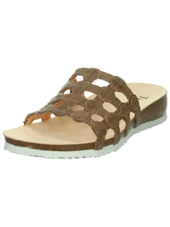 Leren slippers 