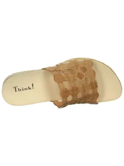 Leren slippers 