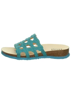 Leren slippers 