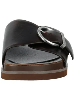 Leren slippers 