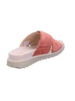 Leren slippers "Move" roze