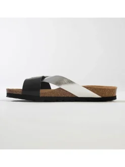 Leren slippers