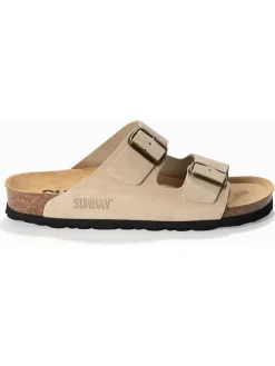 Leren slippers