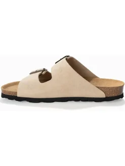 Leren slippers