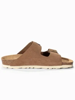 Leren slippers