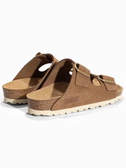 Leren slippers