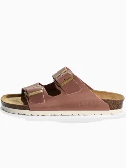 Leren slippers