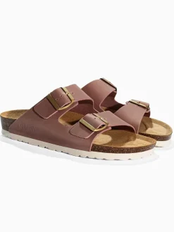 Leren slippers