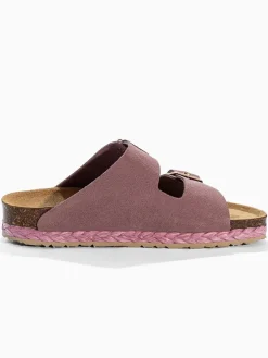 Leren slippers