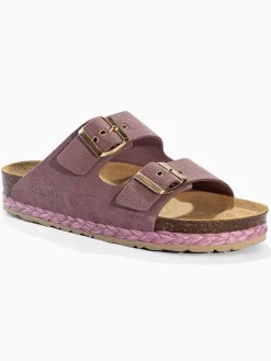 Leren slippers