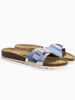 Leren slippers 
