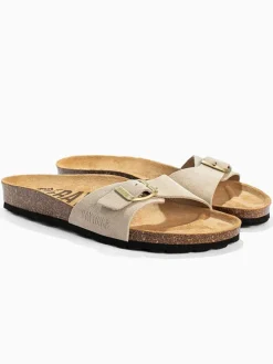 Leren slippers