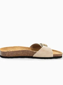 Leren slippers