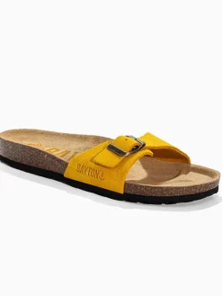 Leren slippers