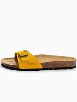 Leren slippers